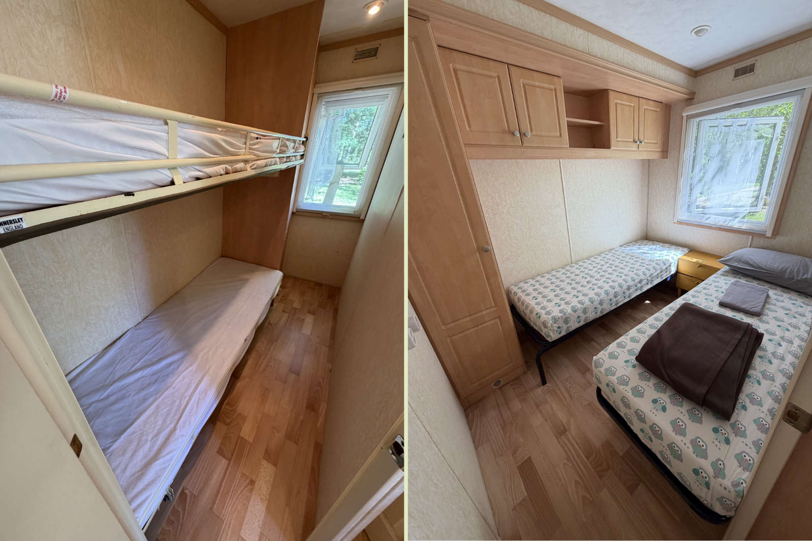Chambre 2 et 3 - mobil-home Willerby